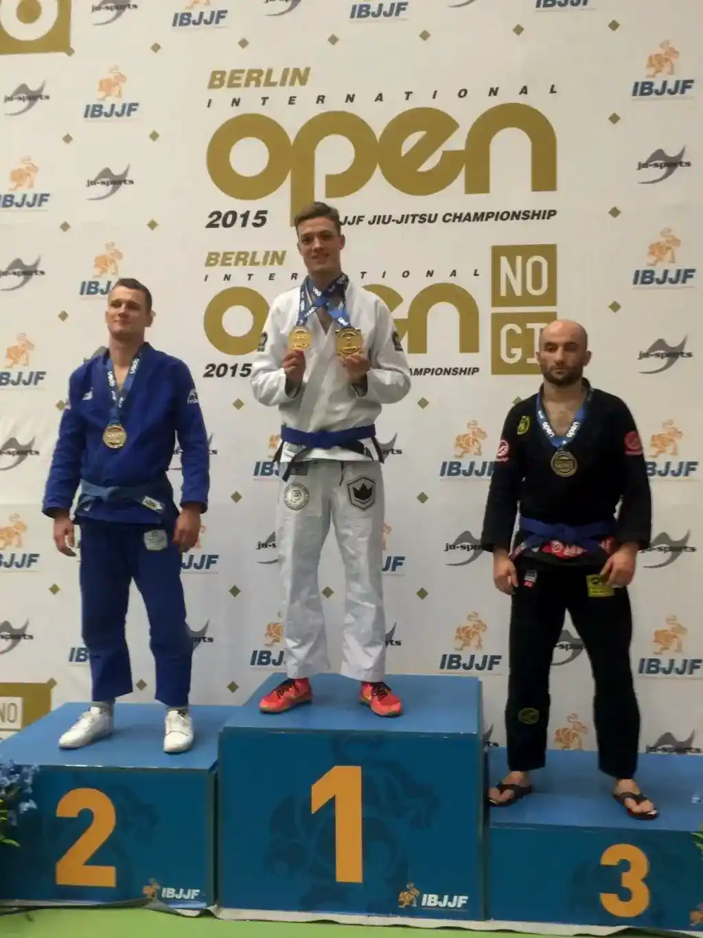 IBJJF Open Berlin 2015 Rapha gold