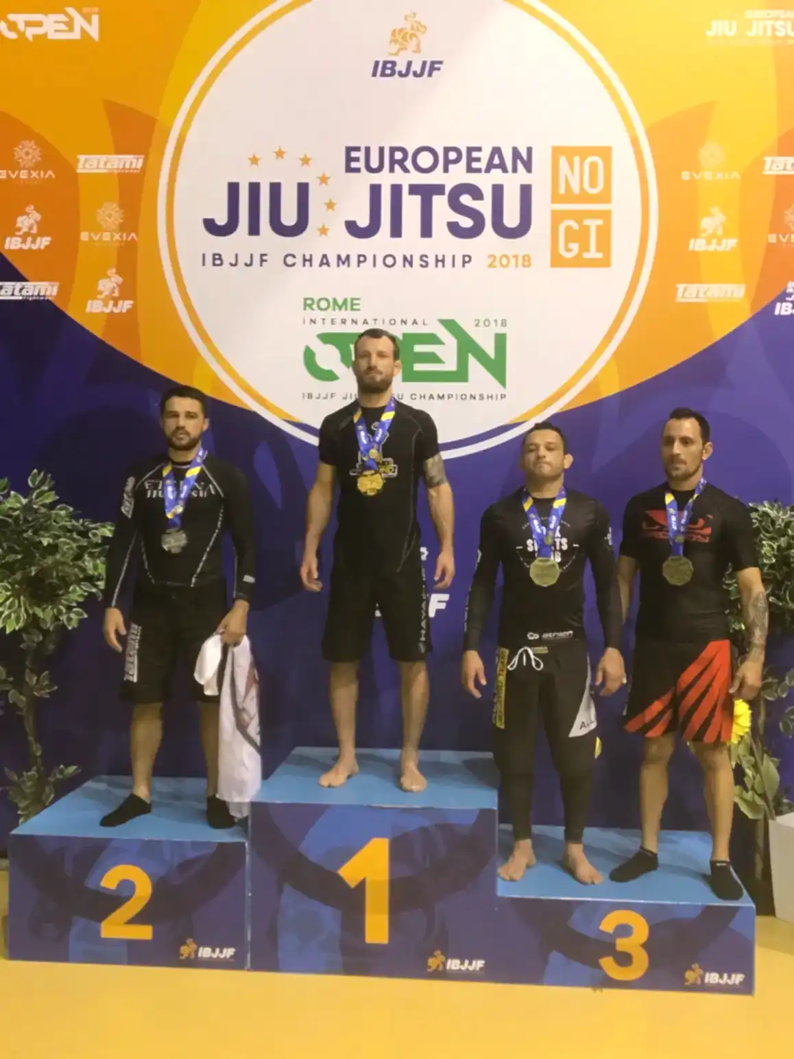 IBBJF Nogi Euros in Rom