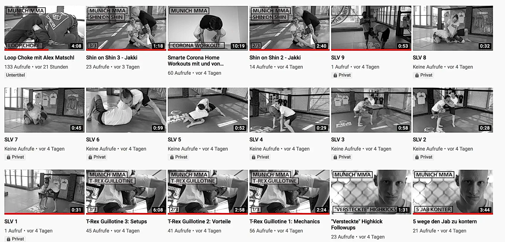Munich MMA YouTube Channel