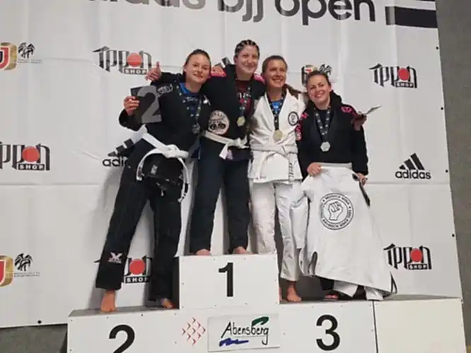 Adidas BJJ Open München Siegertreppchen