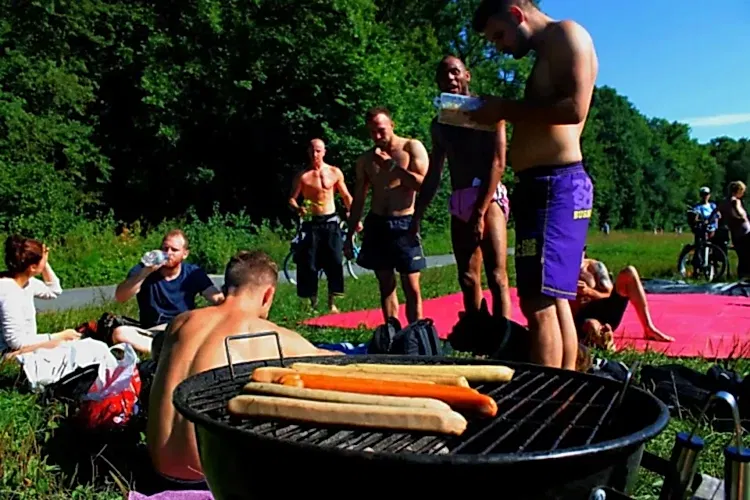 Grapple and Grill an der Isar