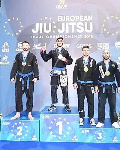 IBJJF European Open Gi Siegertreppchen